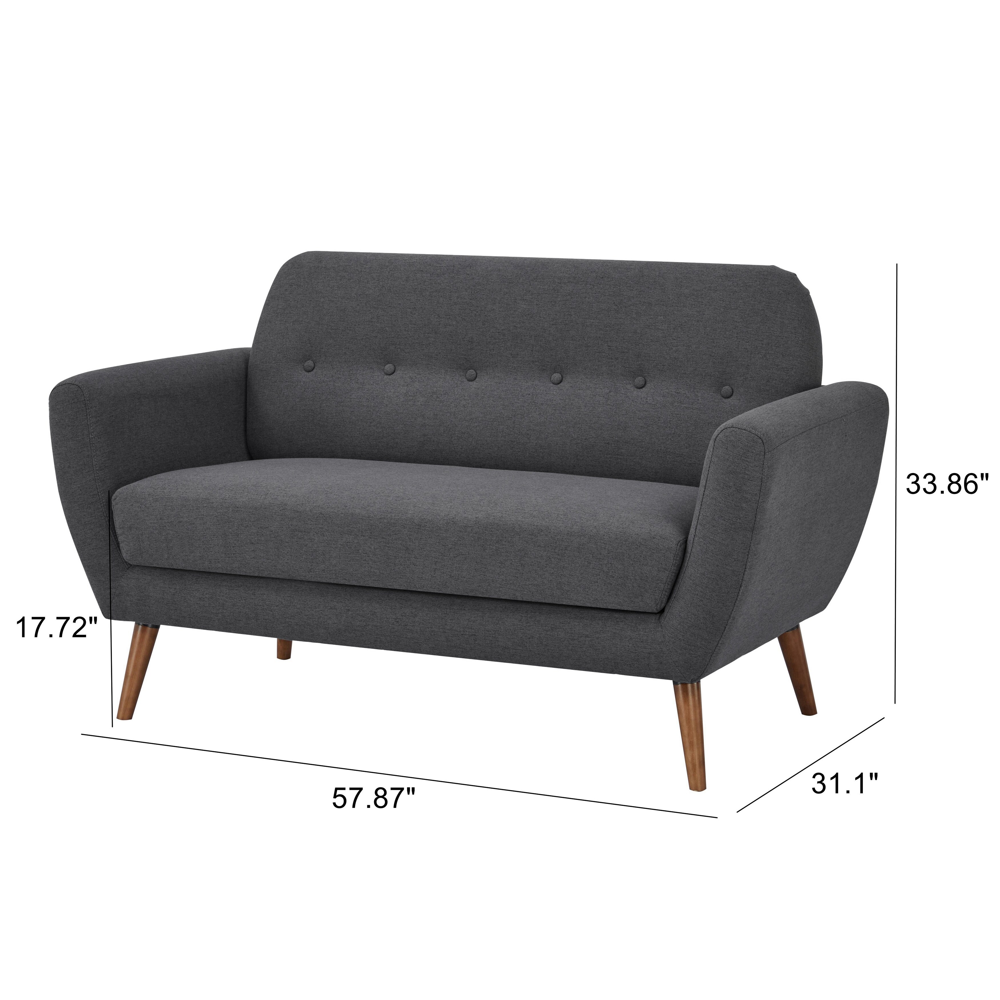 Carson Carrington Maglo Upholstered Loveseat - Picture 18 of 30