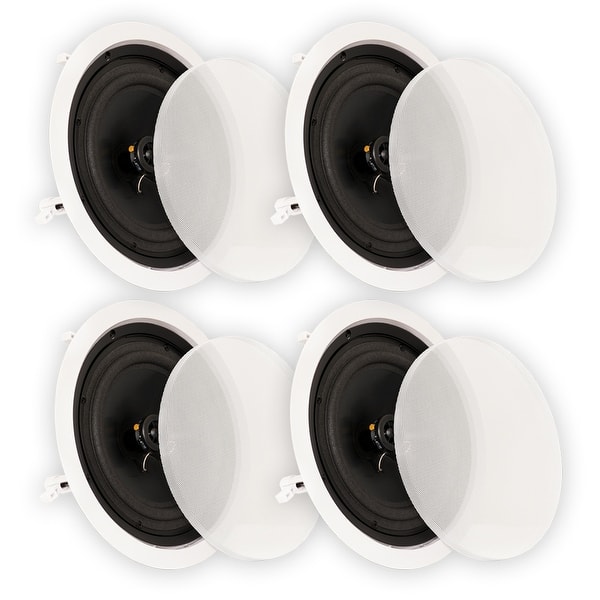 Shop Theater Solutions Cs8c Flush Mount Speakers With 8 Woofers