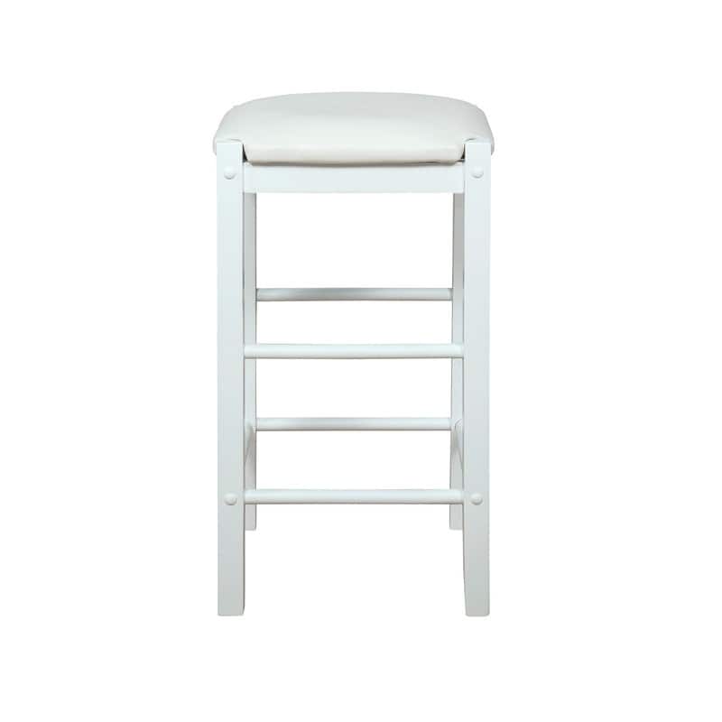 Speakeasy Backless 25-inch Counter Stools (Set of 2)