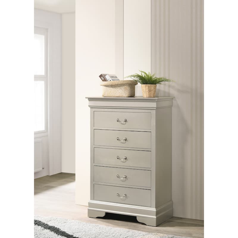 Louis Phillipe 5-drawer Bedroom Chest