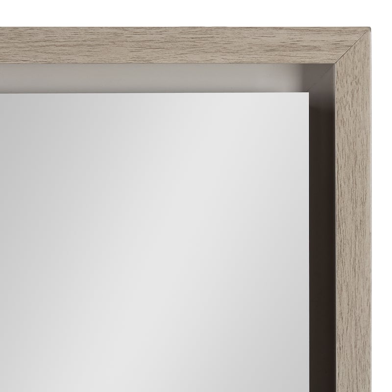 Kate and Laurel Evans Framed Wall Panel Mirror - 16x48
