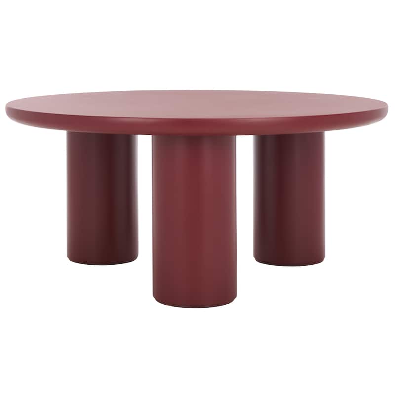 SAFAVIEH Home Mork 3-Leg Round Top Coffee Table - 40Wx40Dx18H