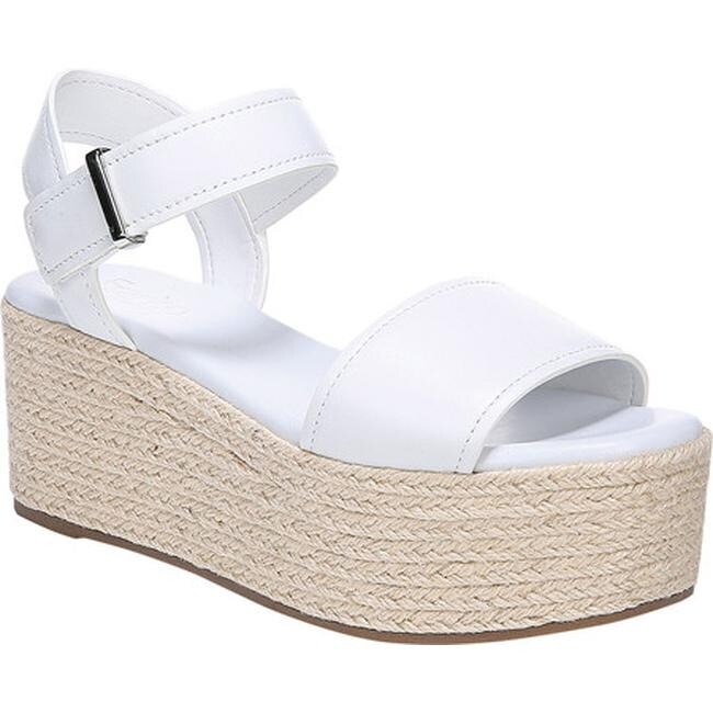 franco sarto white wedges