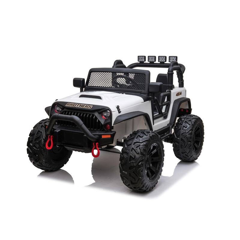 Powerful 24V Electric Car for Kids with Adjustable Speed and Manual Modes
