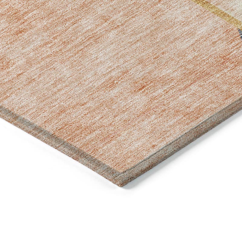 Machine Washable Indoor/ Outdoor Chantille Simple Modern Rug