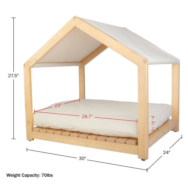PETMAKER 30x24 Indoor Dog House for Small Pets