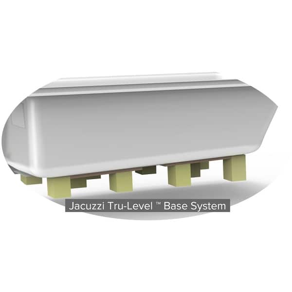 Shop Jacuzzi Fuz7242 Ccr 5ch 72 X 42 Fuzion Drop In Luxury Salon Spa White Overstock 17010889
