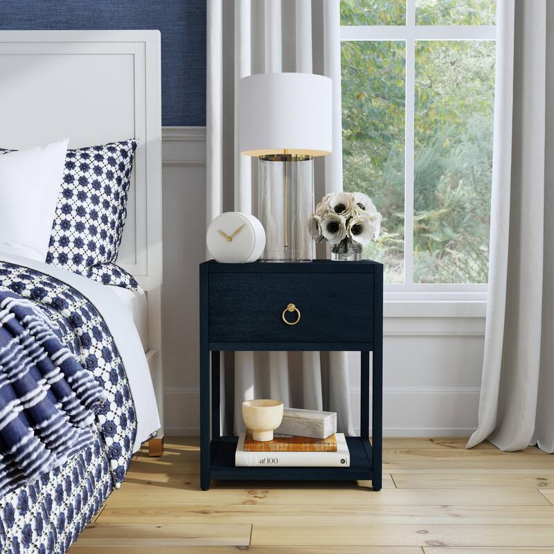 Butler Lark End Table - Dark Blue