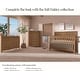 preview thumbnail 6 of 10, Evolur Convertible Crib Wooden Full Size Bed Rail