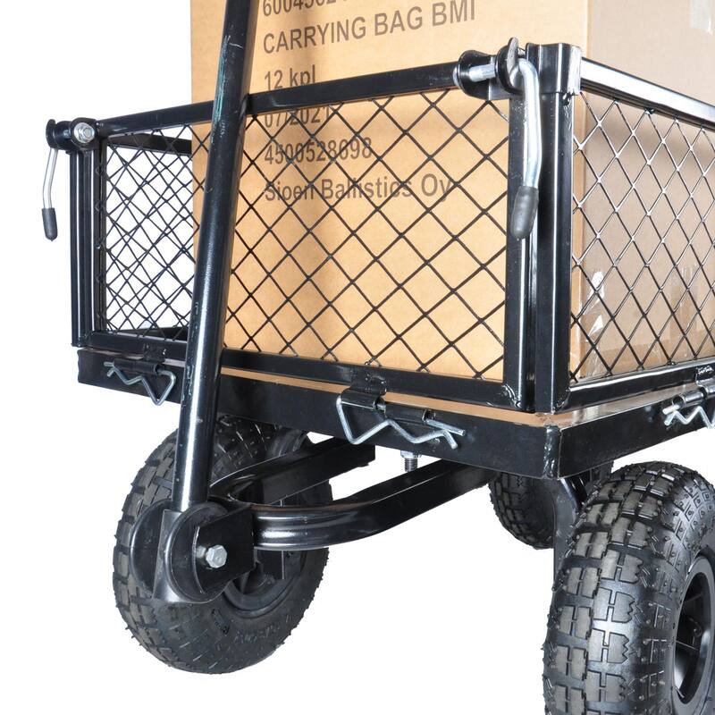 Wagon Garden Cart Trucks with Steel Frame
