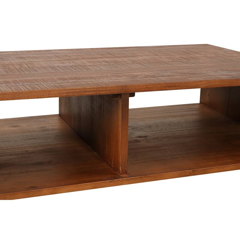 Turner Reclaimed Solid Wood 42-inch Hairpin Leg Coffee Table