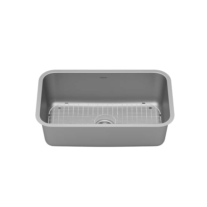 Karran USA GR-3011 25-3/4" L x 13-1/4" W Stainless Steel Basin Rack - Stainless Steel