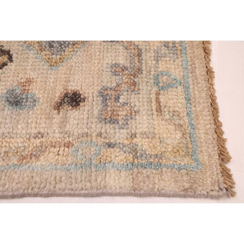 ECARPETGALLERY Hand-knotted Jules Serapi Taupe Wool Rug - 7'10 x 9'10