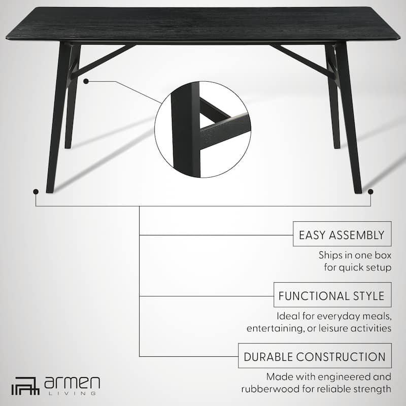 Channell Wood Dining Table
