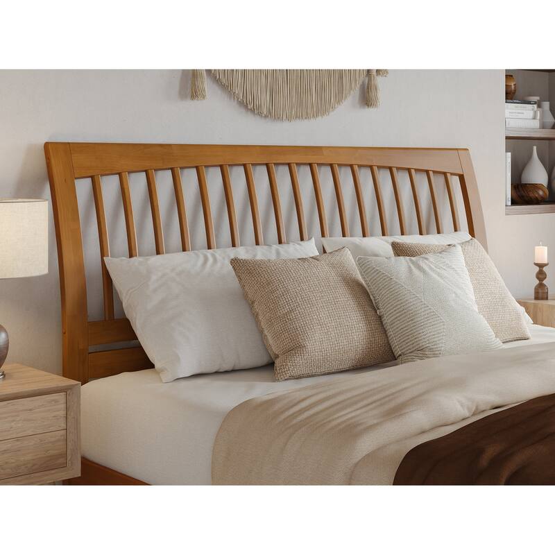Roslyn Platform Bed with Panel Footboard and Storage Drawers
