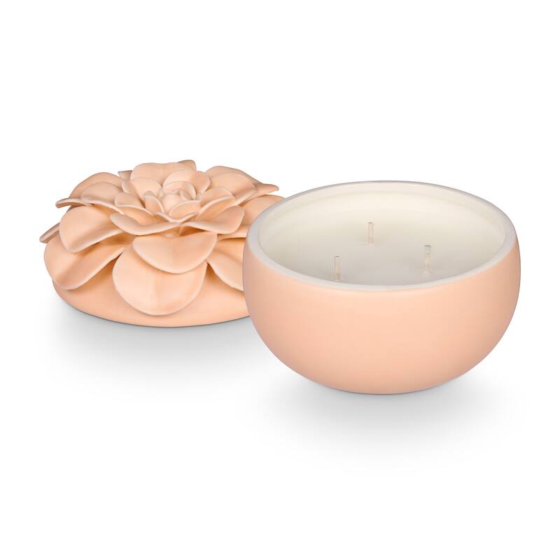 ILLUME Go Be Lovely Blood Orange Dahlia Candle