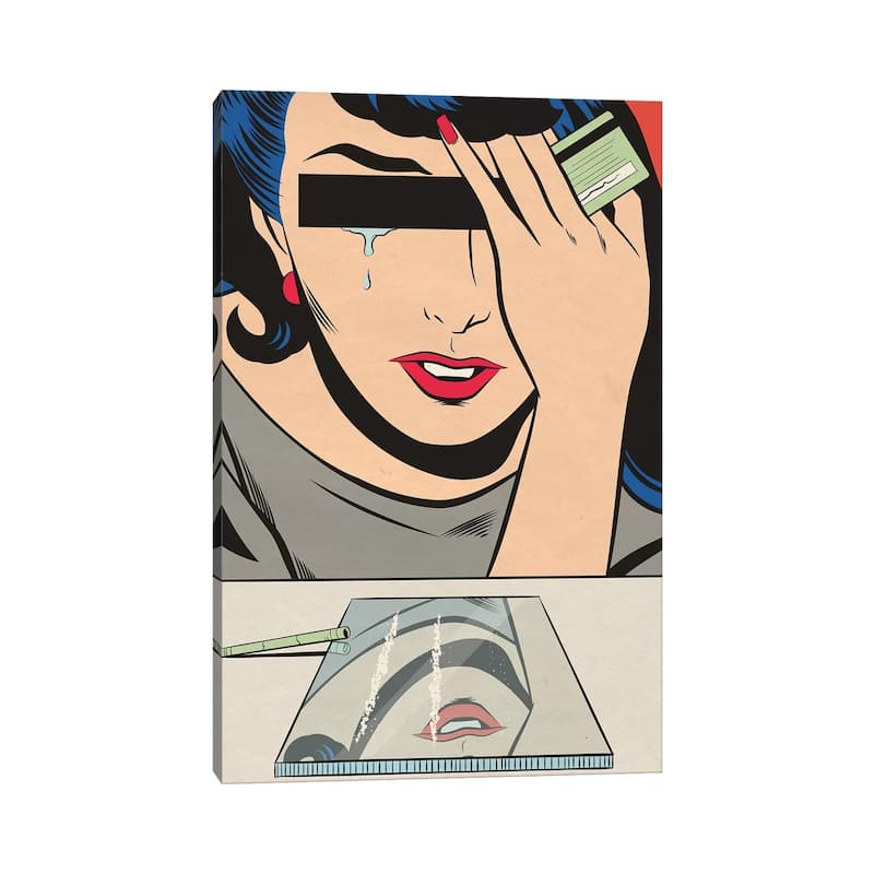 iCanvas "Cocaine" by Joseph McDermott Canvas Print