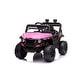 preview thumbnail 1 of 21, 12V Kids Ride On Truck, Ride On Car UTV w/Parent Remote Control Pink