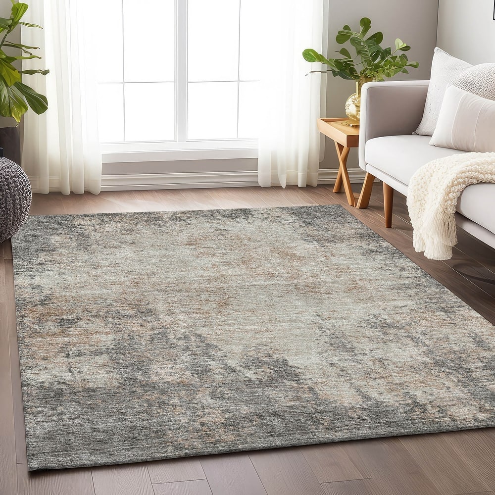 Premium Washable Super Soft Solid Casual Mayfield Rug