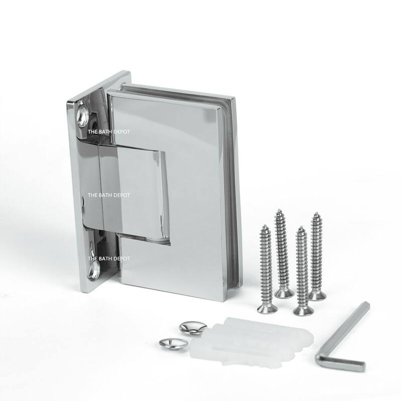 ELEGANT Frameless Pivot Shower Door Glass Wall Mount Hinge Replacement Parts
