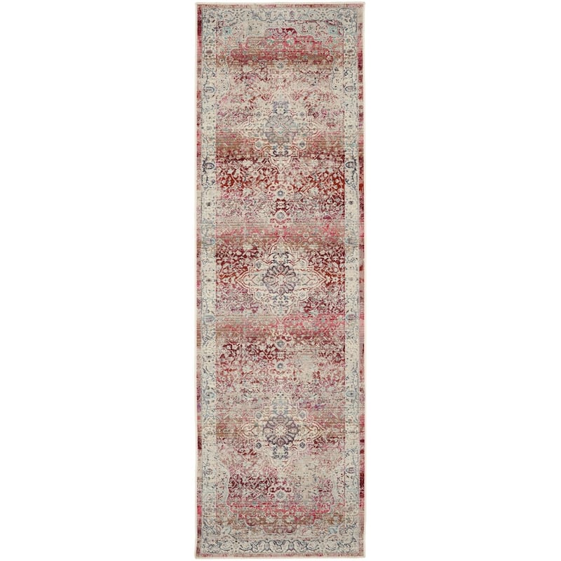 Nourison Vintage Kashan Persian Medallion Area Rug
