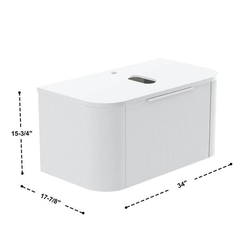 Dillon 36" Single Vanity 5 Pc Combo