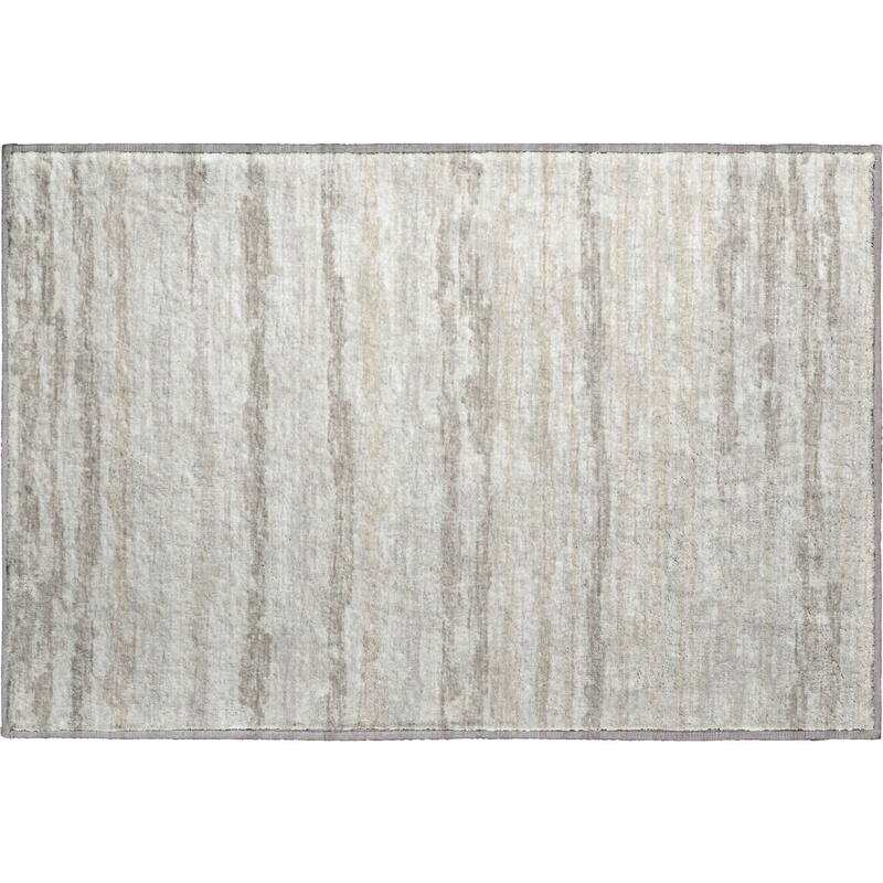 Premium Washable Super Soft Modern Ombre Stripes Mayfield Rug
