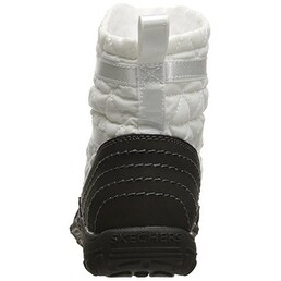 skechers women's reggae fest steady quilted bungee ankle bootie