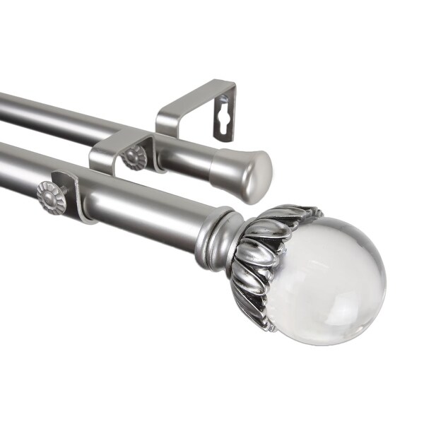 Shop Rod Desyne Pixie Double Curtain Rod 48 84 Inch