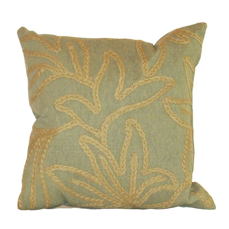 Liora Manne Verve II Crochet Flower Indoor/Outdoor Pillow