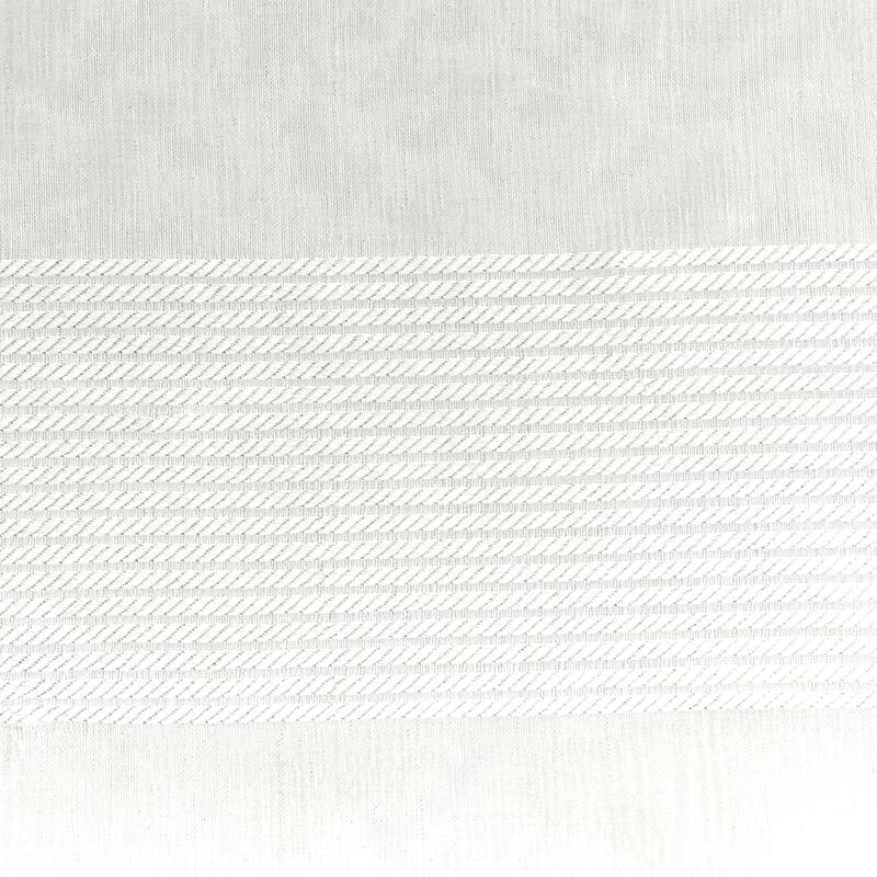 Superior Alzane Rope Sheer Grommet Curtain Panel - (Set of 2)