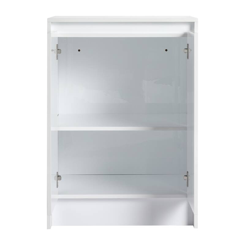 Freestanding Bathroom Vanity with Resin Sink