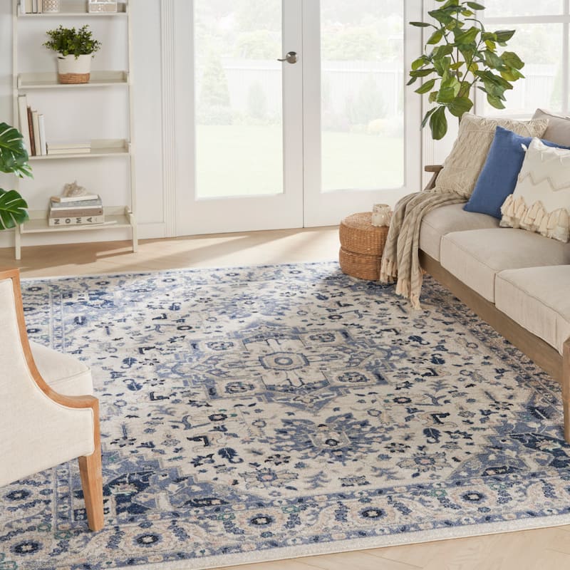 Nourison Passion Persian Garden Medallion Area Rug