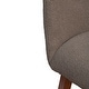 preview thumbnail 45 of 176, Amalie Upholstered Bar Stool, Swivel Counter Height Stool with Solid Wood Frame