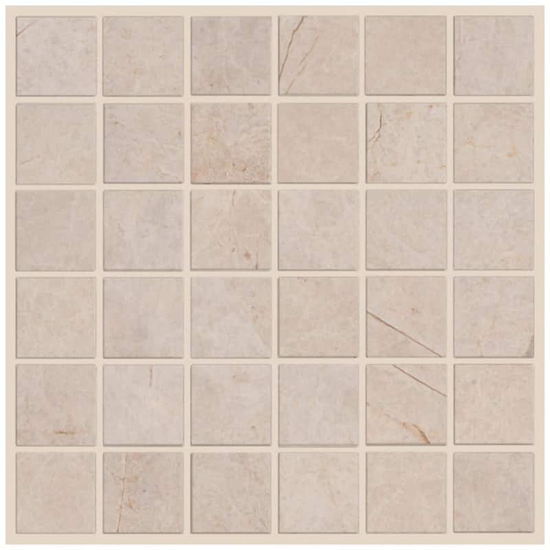 Shaw 459TS Venture - 12" x 12" Floor and Wall Mosaic Tile - Marble - Avail