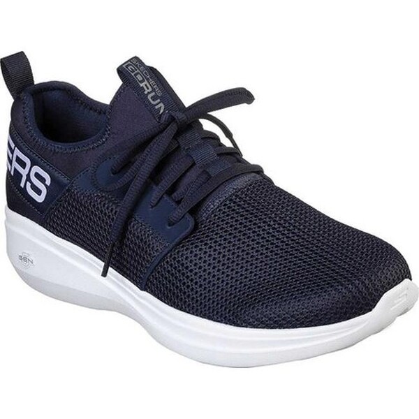Shop Skechers Men's GOrun Fast Valor Running Shoe Navy On Sale Free