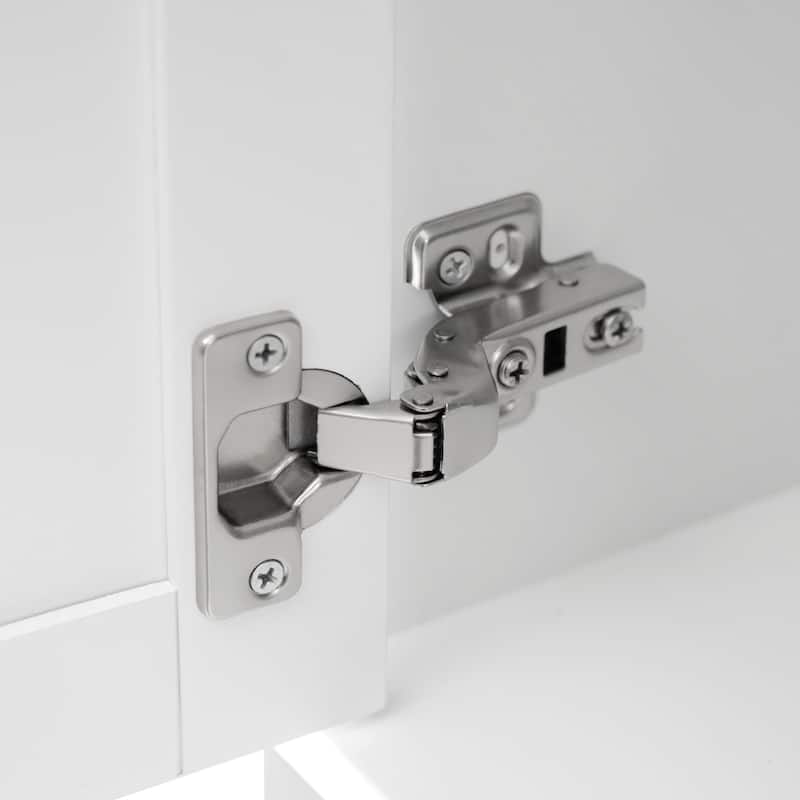 Roomfitters 70.9" Tall Freestanding Bathroom Cabinet with Drawer, 2 Cabinets, Adjustable Shelves and Open Storage