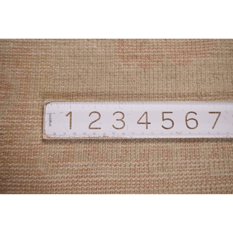 Palace Size Oushak Turkish Antique Area Rug Handmade Wool Carpet - 11'10"x 21'7"