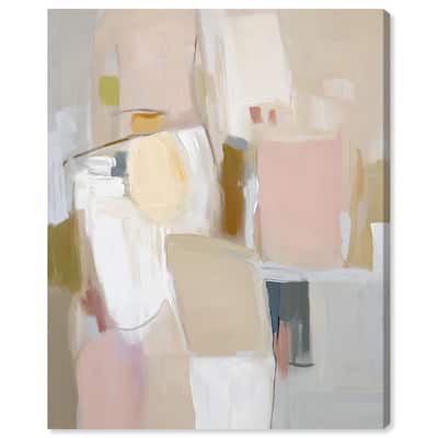 Apricot Cream II Canvas by Art Remedy, Gallery Wrapped
