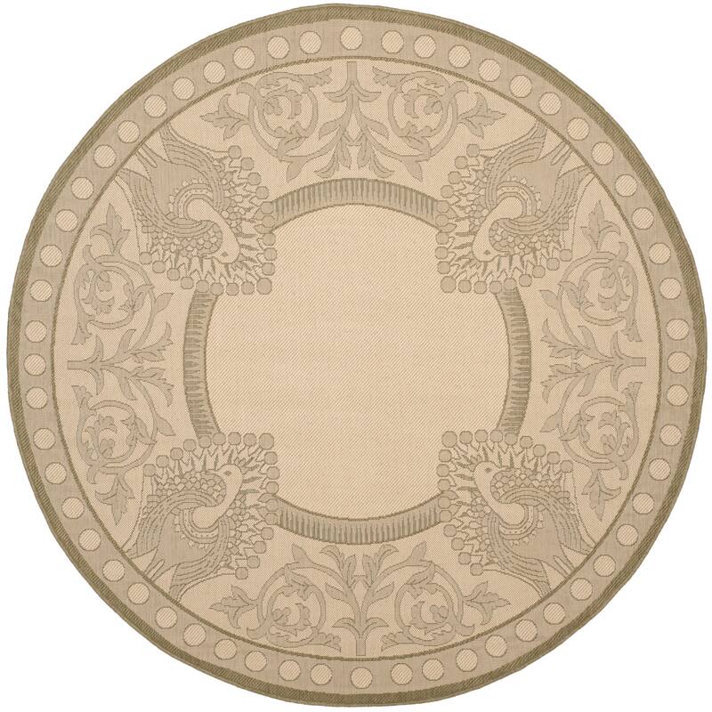 SAFAVIEH Courtyard Kitija Indoor/ Outdoor Waterproof Patio Backyard Rug
