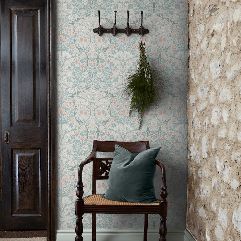William Morris Blackthorn Meadow Wallpaper