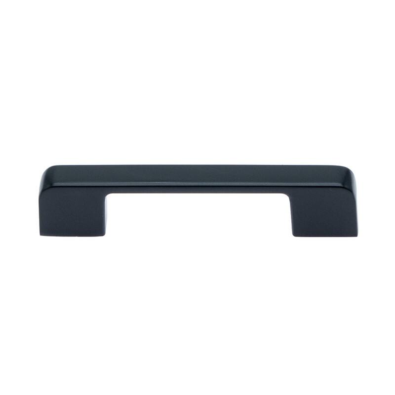 Utopia Alley Marino Pull Handle - Decorative Cabinet Drop Pull Handles for Cabinets, 3.75"/5.0" Center to Center - 3.75" 25 pack - Black