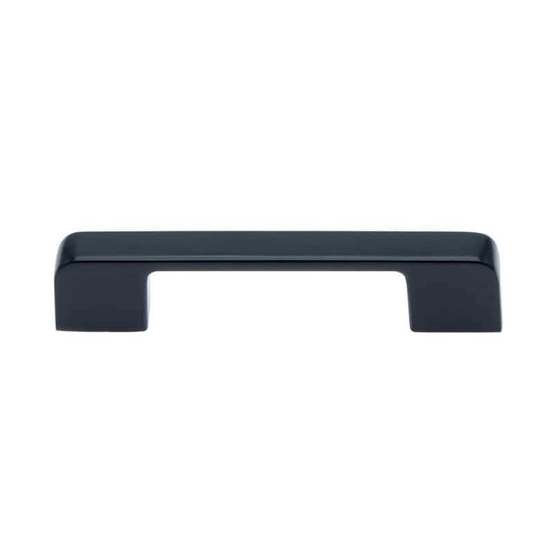 Utopia Alley Marino Pull Handle - Decorative Cabinet Drop Pull Handles for Cabinets, 3.75"/5.0" Center to Center - 3.75" 1 pack - Black