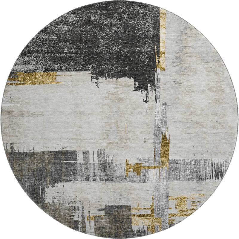 Premium Washable Super Soft Abstract Contemporary Mayfield Rug
