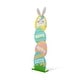 preview thumbnail 30 of 34, Glitzhome Wooden Happy Easter Bunny Eggs Porch Sign Standing Decor Spring Gift
