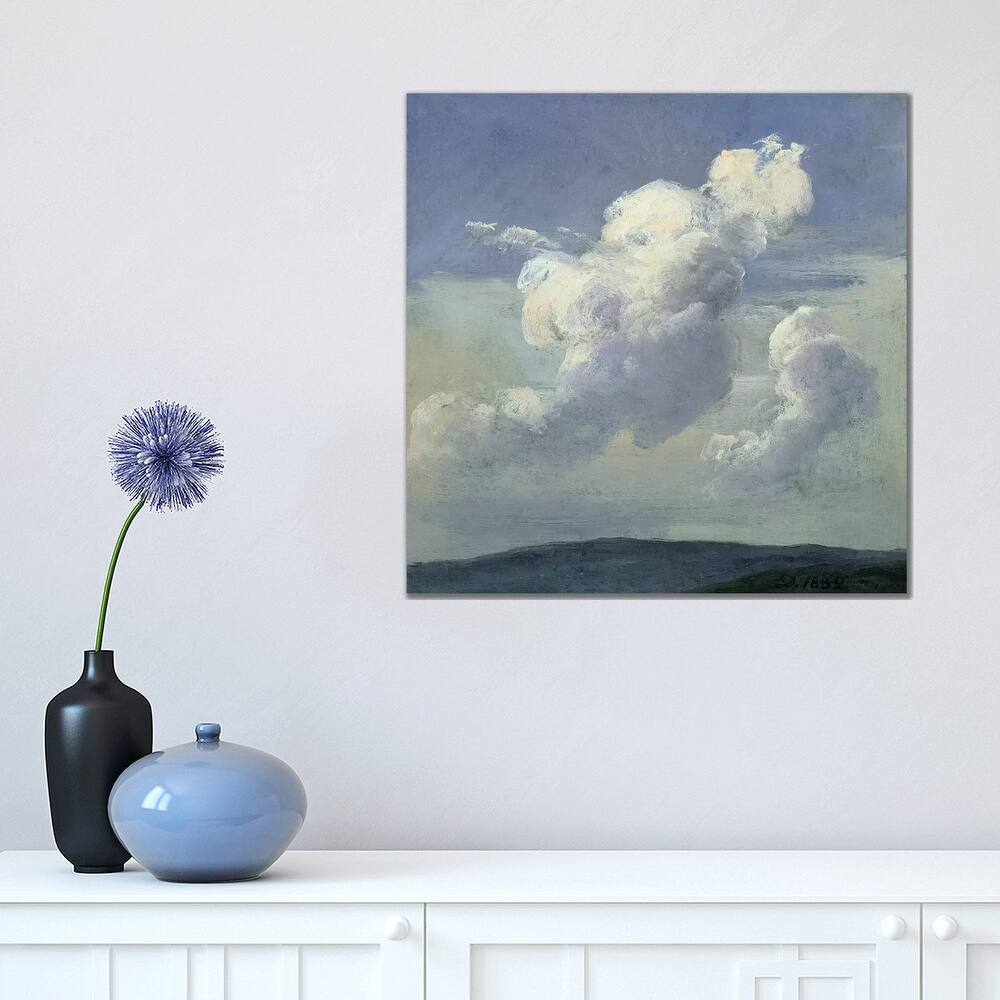 iCanvas "Cloud Study, 1832" by Johan Christian Dahl Canvas Print