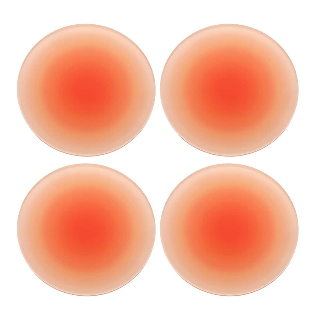 4pcs Acrylic Drink Coasters, Cute Coffee Cup Coasters