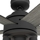 preview thumbnail 13 of 18, Hunter 52" Lochemeade Ceiling Fan with LED Light Kit and Handheld Remote - Modern, Contemporary - Exclusive SureSpeed!