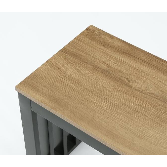 47" Industrial End of Bed Bench