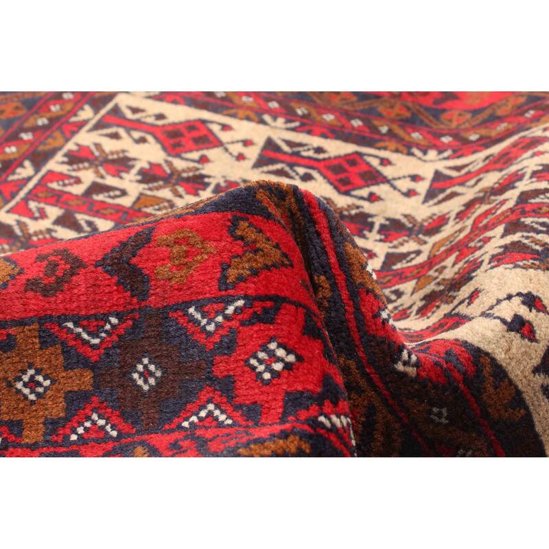 ECARPETGALLERY Hand-knotted Teimani Tan Wool Rug - 2'11 x 4'9